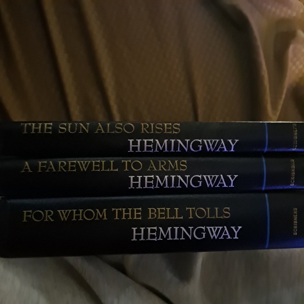 Ernest Hemingway Hardcover novels